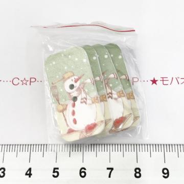 1*クリスマス*ウッドボタン 27