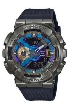 CASIO G-SHOCK GM-110B-1AJF ���C���{�[������ ���^���x�[�� �r���v�A�����ɂĊӒ�ς�