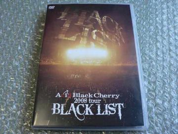 Acid Black Cherryy2008 TOUR BLACK LISTzCuDVDɂoi