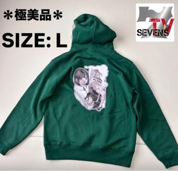 ���ɔ��i�ySEVEN'S TV�z�X���w���p�[�J�[ L�T�C�Y �O���[��