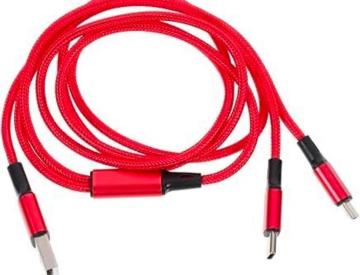 f[^ Usb-c P[u fAwbhP[u Usb CP[u UsbR[h 3 in 1 P[u ^CvcP[u