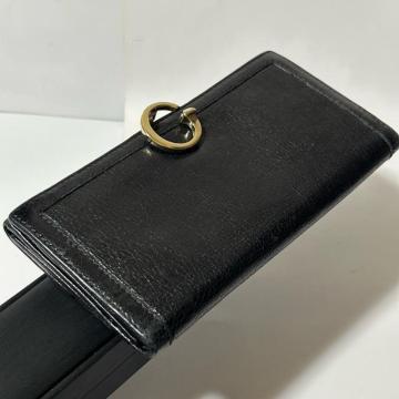 GUCCI �O�b�` G �S�[���h���� 190339.9280 �����z ���U�[ �u���b�N