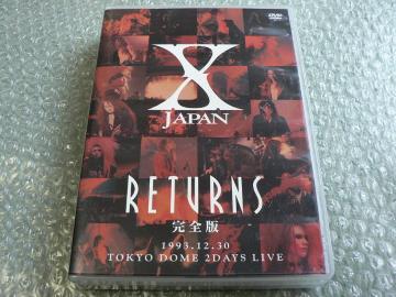 X JAPANwRETURNS S 1993.12.30xy3DVDzɂoi