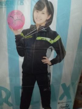 山本彩 MIZUNO クリアファイル