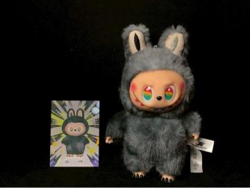 LABUBU V2 THE MONSTERS �ʂ������ �����i ���u�u �|�b�v�}�[�g �J�[�h�t ���i �����\  ���������i����