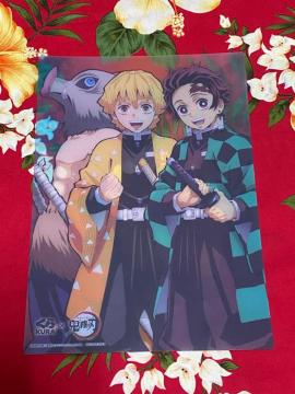 新品未使用☆くら寿司×鬼滅の刃☆下敷☆