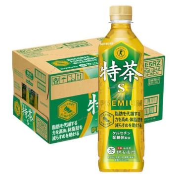 伊右衛門 特茶 緑茶 PREMIUM ペットボトル 500ml PET 24本 1ケース サントリー 全国送料無料