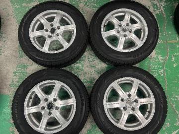 0092448)���Y���ÃX�^�b�h���X�^�C�����R�n�}�A�C�X�K�[�h4�{�ЊO�A���~�z�C�[���Z�b�g�~�j�o���T�C�Y195/65R15��������