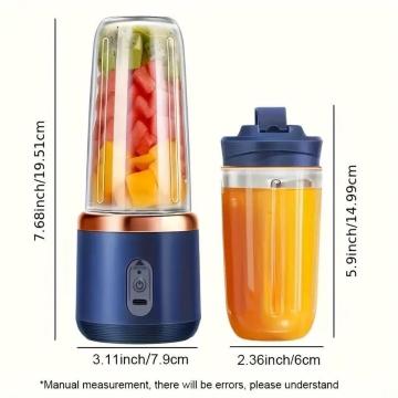 USB�[�d��2-in-1�|�[�^�u���W���[�T�[�t�@�C�o�[�~�L�T�[400ml���C�����X���X���[�W�[��t���[�c���6���n�o�b�e���[�t�l�C