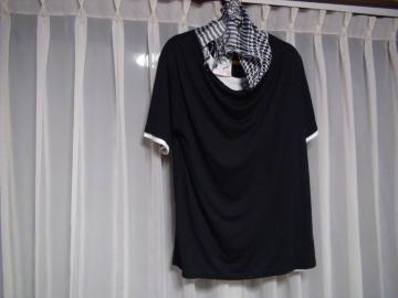 TO peopleの変わったTシャツ(3L)黒白!。
