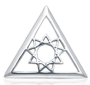 PS: Triangle Nine Point Star pendant