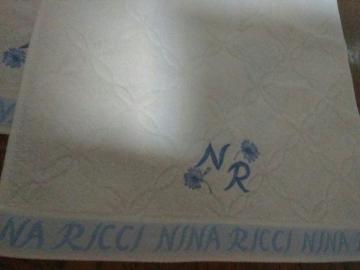 NINA RICCI フェースタオル2枚 新品