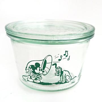 【WECK】《New》ミッキー&フレンズ★ガラス製*保存容器(キャニスター)<300ml>