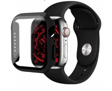 AppleWatch P[X AbvEHb` 9 8 7 Jo[ KX 41mm ی P[X V[Y 9 8 7 ubN