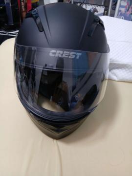 NINJA CREST �t���t�F�C�X �w�����b�g �}�b�g�u���b�N �V�[���h�t�� �o�C�N�p M�T�C�Y����