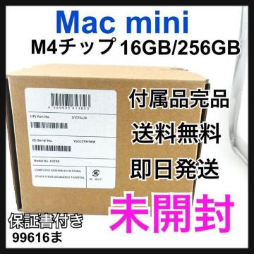 ���J�� Mac mini M4 �`�b�v 16 GB/256 GB �{��