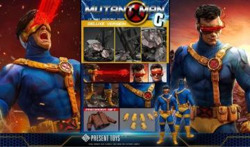 PRESENT TOYS PT-SP70 X-men X�}���T�C�N���b�v�X Cyclops ���T�t 1/6 �t�B�M���A