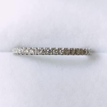 AHKAH �A�[�J�[ �_�C�������h �e�B�i �����O Pt900 0.16ct 2.2g