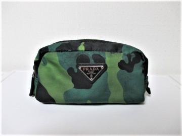 ☆PRADA プラダ カモフラージュ柄 ポーチ セカンドバッグ/ユニセックス☆美品