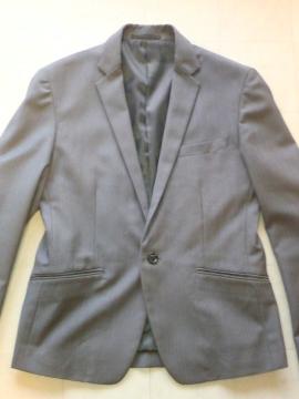 □COMME CA ISM/コムサイズム 1B テーラードジャケット細身/メンズ☆新品