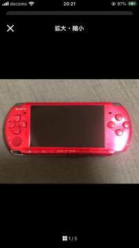 SONY PlayStation Portable PSP-3000 ���b�h �{�� �|�[�^�u���Q�[���@