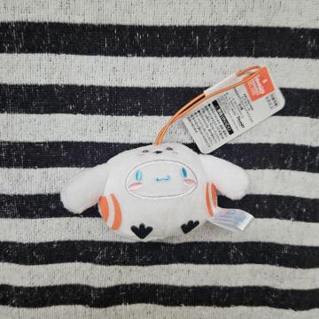 新品 非売品 シナモロール ふわふわカラフルシマエナガマスコット シナモン ぬいぐるみ サンリオ オレンジ フリュー