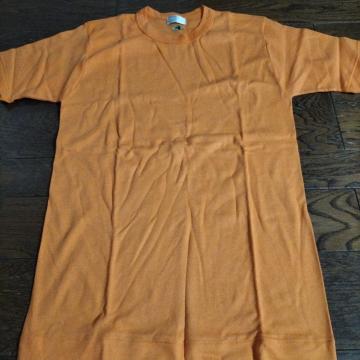 新品 オレンジ 半袖Tシャツ Мサイズ