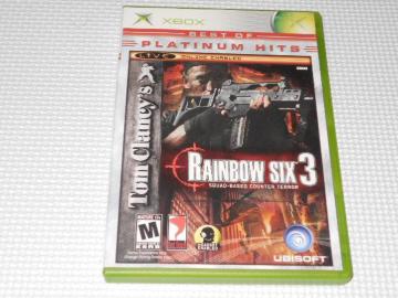xboxTOM CLANCY'S RAINBOW SIX 3 BEST OF PLATINUM HITS
