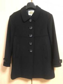 □良品《NAVE/ネイヴ》コート 黒 サイズ2□