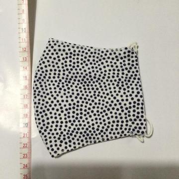ハンドメイド ドット柄マスク G106