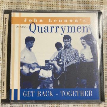 AՁ@QUARRYMEN / GET BACK - TOGETHER NI[@BEATLES r[gY