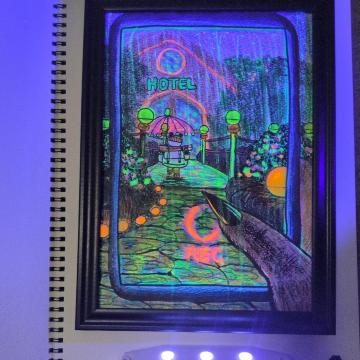 BLACKLIGHT�AmyPictureBOOK�AShangri-LaB5�T�C�Y����2��