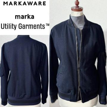 ���i markaware �}�[�J utility garments �艿9���~�� MA-1 �X�^�W���� ���{�� �h���X �Z���N�g�n