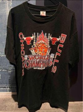 BULLS/�u���Y/90s'/1991�NchampionT�V���c/NBA/vintage/�r���e�[�W/JORDAN/�W���[�_��