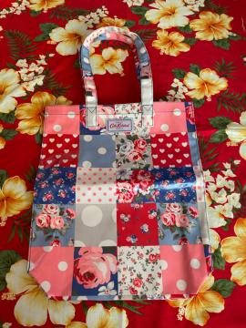 新品未使用☆CathKidston☆可愛いカラフルビニールトートバッグ