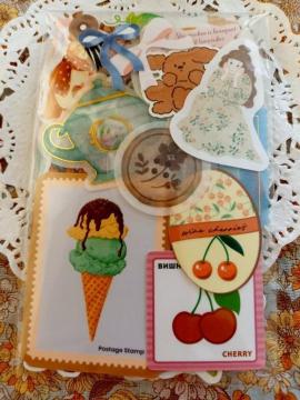 お裾分け☆フレークシール100枚☆13