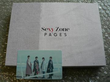 Sexy Zone^AowPAGESxByCD+DVDzJ[ho[\ʐ^Wi4jt^ɂoi