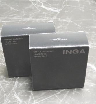 INGA TATTOO CUSHION 19N LIGHT VANILLA SPF35+ PA++ �N�b�V�����t�@���f�[�V����