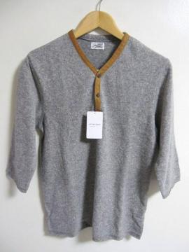 □JOURNAL STANDARD/ジャーナルスタンダード 七分 ヘンリー ニット/メンズM☆新品