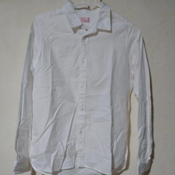 コーエン ホワイト長袖シャツ