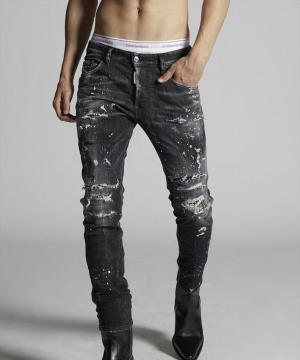 VifB[XNGA[h@NbVXSUPER TWINKY/Trash Black Wash Skater Jeans48