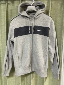 NIKE �i�C�L�@�t���W�b�v�p�[�J�[ �O���[ �����Y�T�C�YL  �W�b�v�A�b�v�p�[�J�[ �p�[�J�[ �t���W�b�v�p�[�J�[ �W�b�v�A�b�v