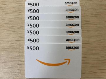 Amazonギフト券 500円 7枚 3500円分