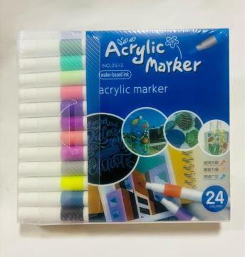 24�F �C���X�g �A�N�����}�[�J�[ Acrylic Marker�F