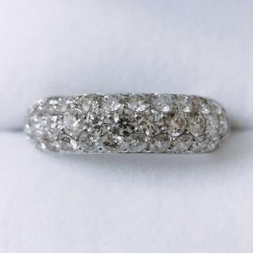 �_�C�������h �p���F �����O Pt900 1.00ct 4.2g