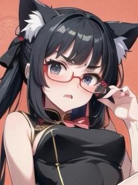 455 AI Girls オリジナル ネコミミ美少女 セクシー アート A4ポスター 高画質、光沢紙 ※3落札毎に+1枚サービス