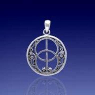 PS: Sterling Silver Chalice Well Pendant