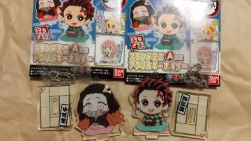 鬼滅の刃★ぷちざぶ スタンドミニアクリルキーホルダーA 竈門 炭治郎&禰豆子セット