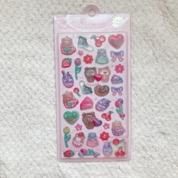 �V�i �Ղ����� 3D�X�e�b�J�[ �V�[�� �f�R �R���[�W�� �V�[���� ���� �N�} N2m