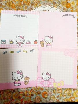 お裾分け☆Sanrioメモ4枚☆